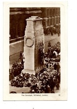 London. The Cenotaph, Whitehall. R/P.