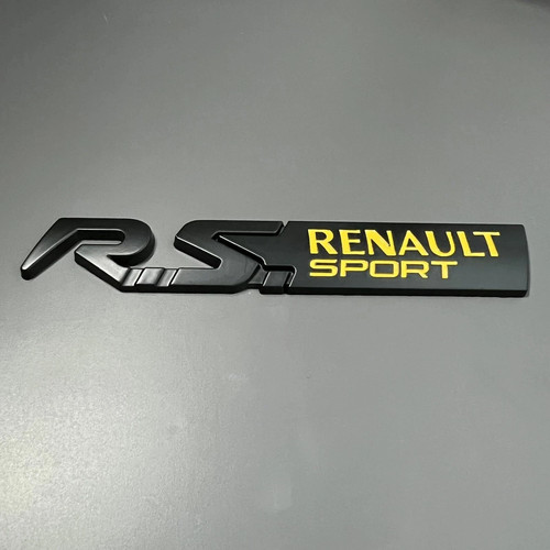 Renault sport badge - badge, black