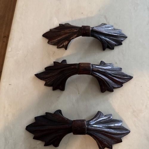 Antique wooden handle - 3,