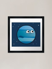 Neptune Framed Art Print