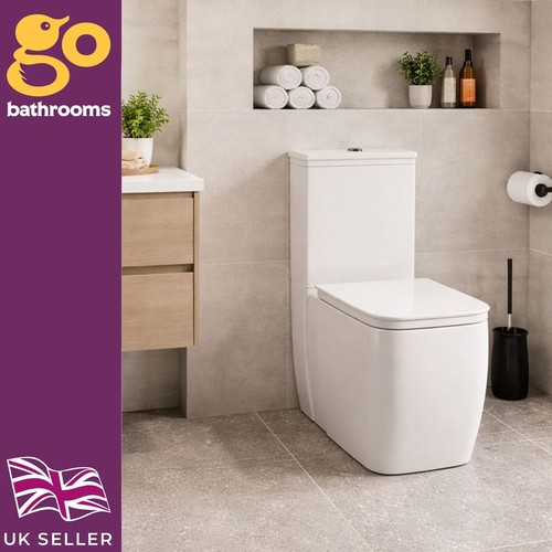 Close coupled toilet pan - toilet,