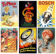 Vintage advertising posters - vintage,