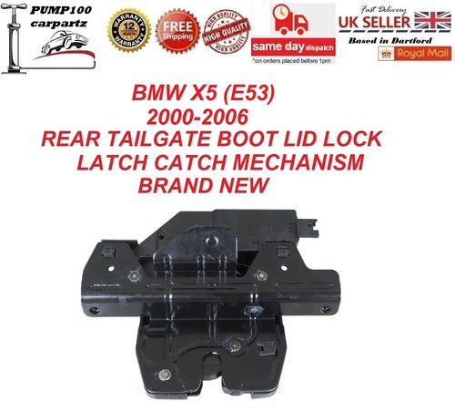 Boot lock for - bmw, e53