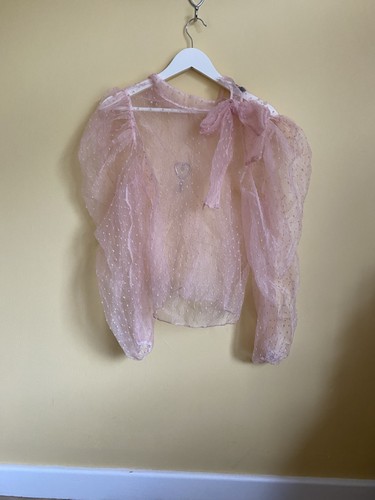 Izabel london pink dobby mesh - london,