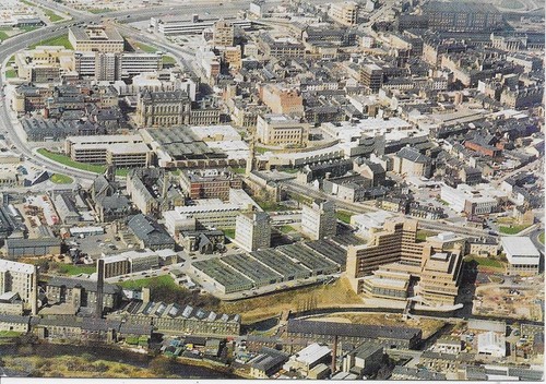 Huddersfield aerial view
