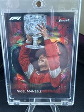 Topps Chrome Finest F1 Nigel Mansell Red /10 Formula 1