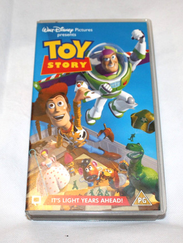 Toy story vhs - toy, pixar