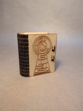 Retro Handmade Wood Book