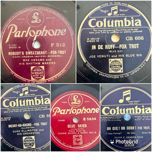 Vintage dance band jazz - 5x,