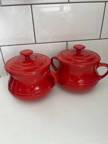 Pair creuset stoneware - pair, le