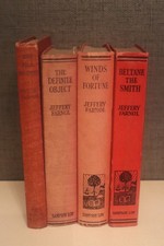 Four vintage hardcover books by Jeffery Farnol 1915-1950