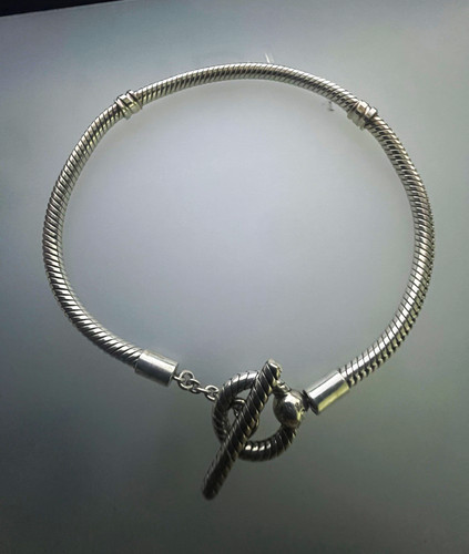Pandora sterling silver snake - sterling,