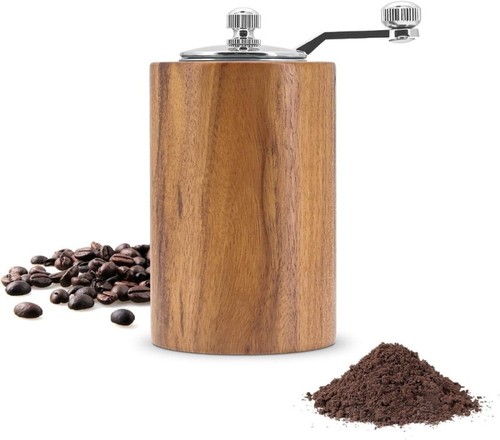 Wood manual salt pepper - manual,