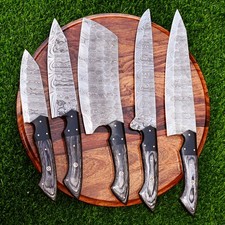 Custom Made Damascus Chef
