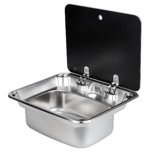 Glass lid stainless - glass,