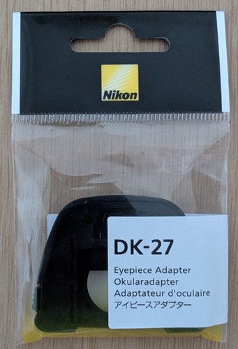 Nikon eyepiece adapter - nikon,