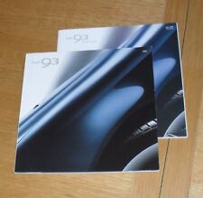 Saab 93 Brochure Set 2005-2006 Aero Vector Sport Linear 1.8i 1.8T 2.0T 1.9 TID