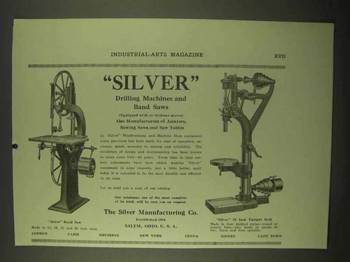 1922 silver ban - 1922, and