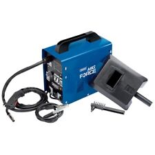 Draper 63669 Gasless Turbo MIG Welder Welding 100A Face Mask Wire Chipping Brush