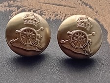 Pair of Royal Artillery Brass
