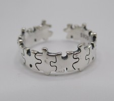 925 Sterling Silver, Wide