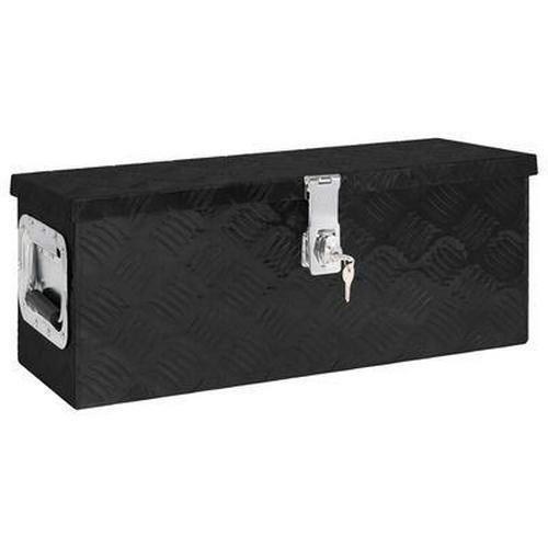 Aluminium storage box toolbox - aluminium,