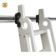 Jq#2 4FT Black Rolling Ladder