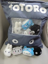 Totoro cushion with 8 small