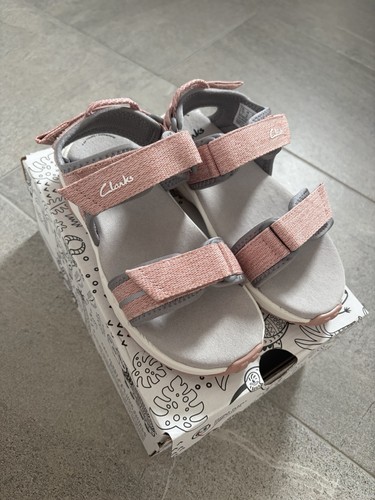 Pink clark girls sandals - girls,