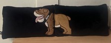 Mini BMW Bulldog Official Merchandise 2x  Cushion Black- Excellent Condition