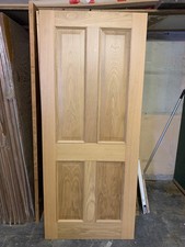 Howdens 4-panel Oak Rockingham Internal FD30