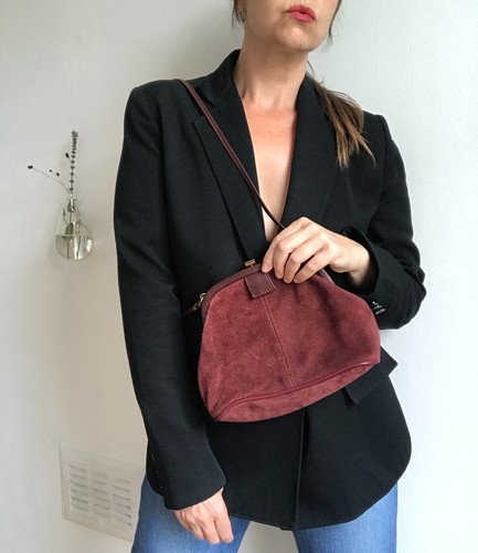 Vintage 90s 80s red - , burgundy