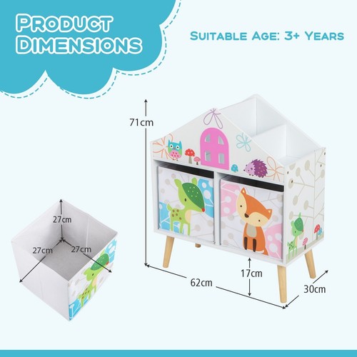 Kids house shaped bookshelf - house-shaped,