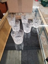 Edinburgh crystal - 6x,