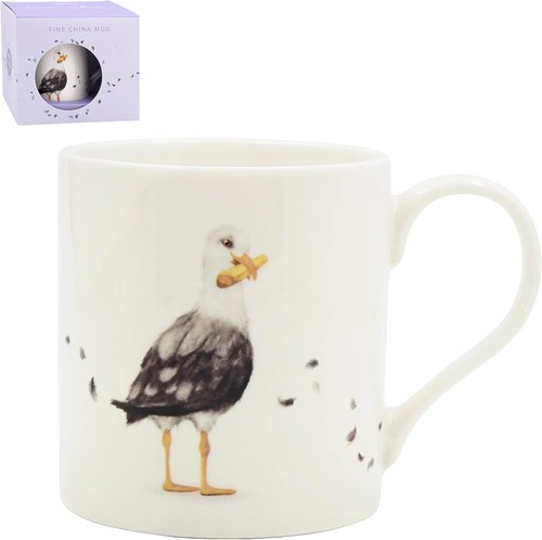 Seagull with chip fine china - seagull,
