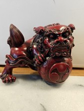 Heavy Red Resin Chinese