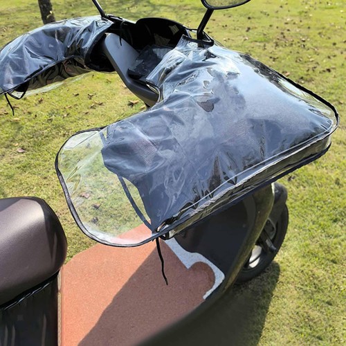 Motorcycle handlebar mittens - motorcycle,
