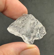 Satyaloka Azeztulite Quartz Natural Crystal Tumble Stone from India