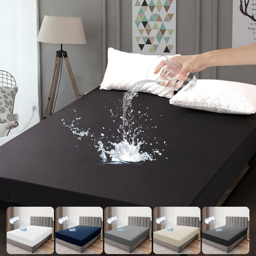 Waterproof fitted bed - fitted,