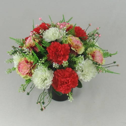 Artificial silk flowers