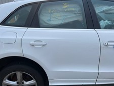 2015 AUDI Q5 DRIVERS REAR DOOR (RIGHT REAR) (BARE) LY9C IBIS WHITE