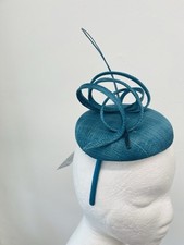 Failsworth Teal Green Pilbox Fascinator