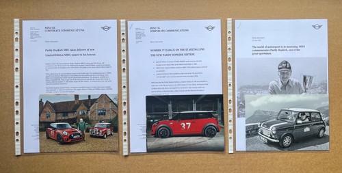 Paddy hopkirk mini - hopkirk, special
