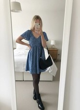 Primark Blue Polka Dot Mini