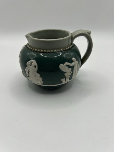 Dudson jasperware style - jasperware, green