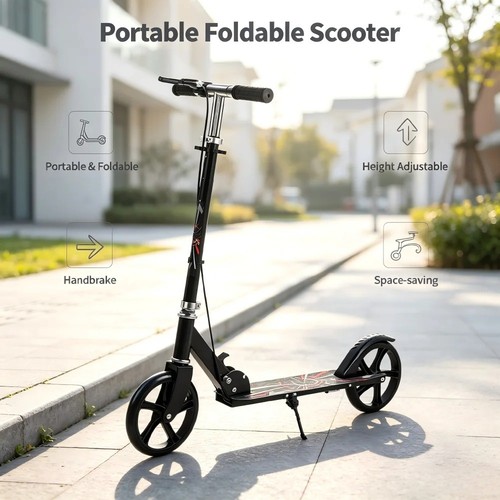 Foldable wheel kick scooter - kick,