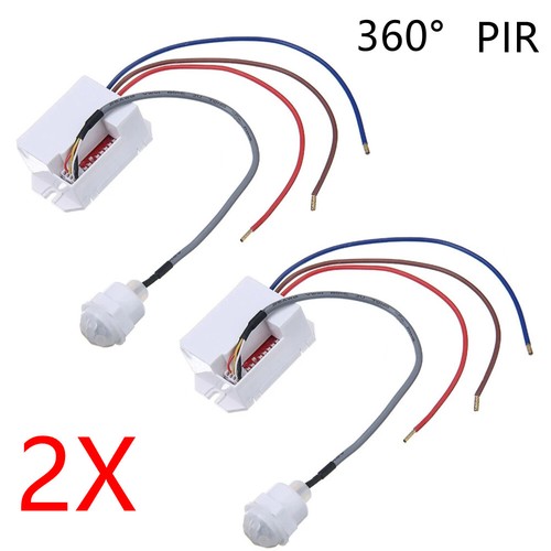 360 mini recessed pir - 360°,