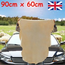 Large Natural Chamois Leather