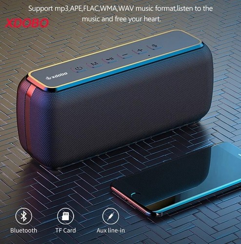 Xdobo 60w portable speakers - portable,