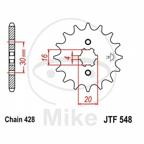 Sprocket z13 428 726 46 - sprocket,